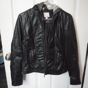 Women's Black leather Jacket